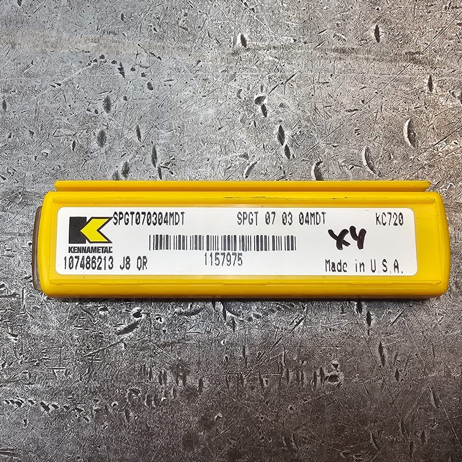 Режущий инструмент Kennametal SPGT070304MDT 1157975 KC720 Grade Carbide Insert