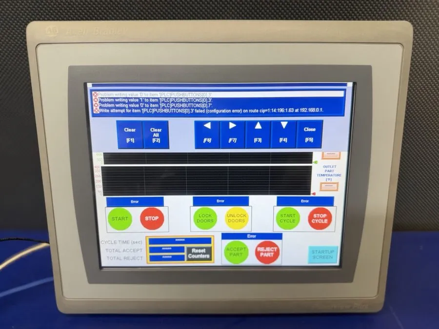 Панель оператора Allen Bradley 2711P-T10C21D8S PanelView Plus, Color 10.4" Termi