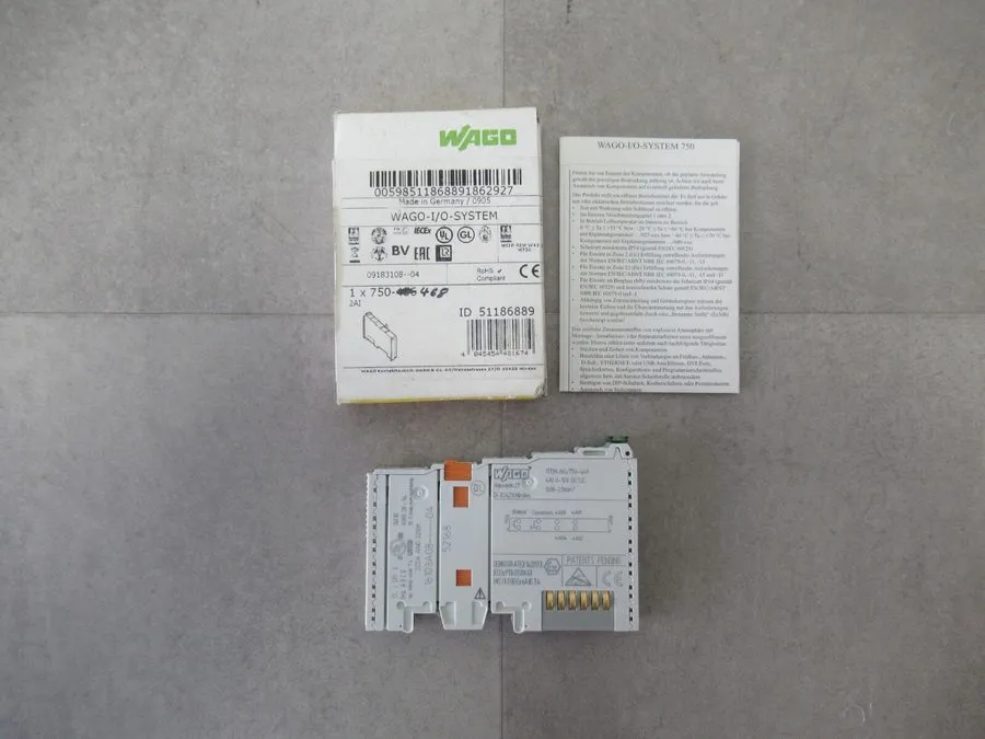 Модуль ввода-вывода WAGO 750-468 4-channel analog input module