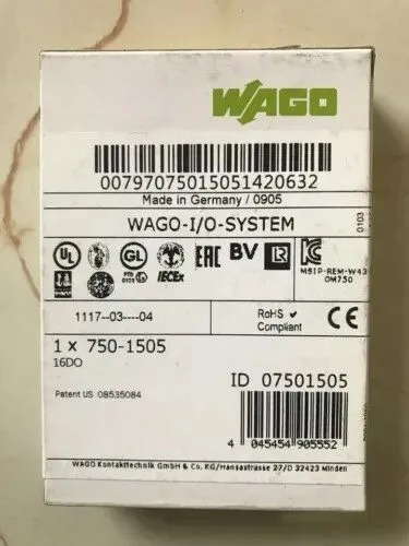 Модуль Wago 750-1505 Module Brand