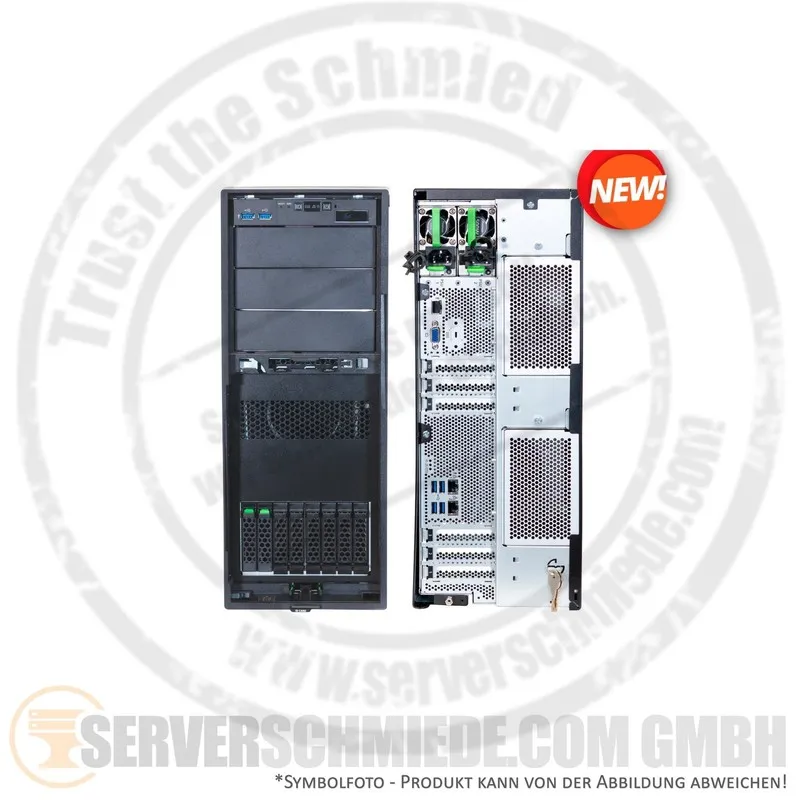 Сервер Fujitsu TX2550 M5 Xeon Silver 4208 2.1g 16GB DDR4 8-Bay SAS RAM Tower Ser