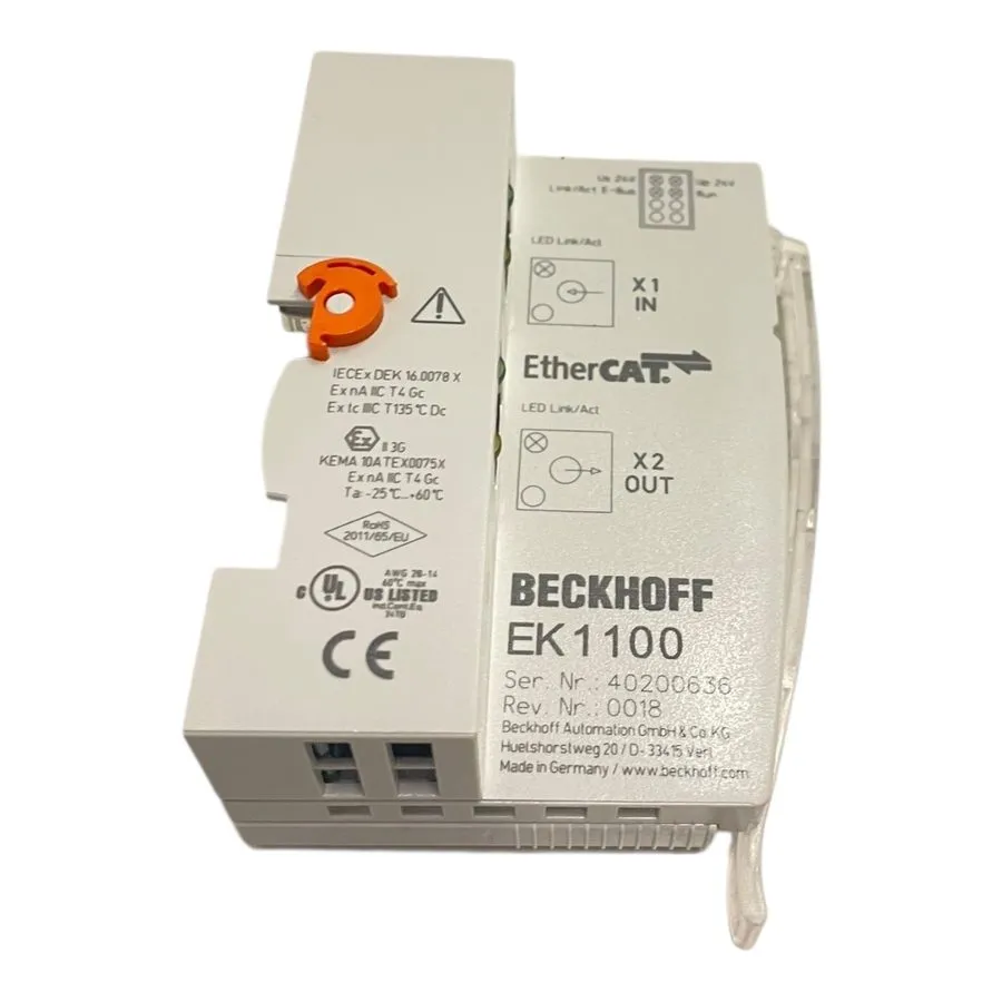 Шлюз полевой шины Beckhoff EK1100 EtherCat Koppler