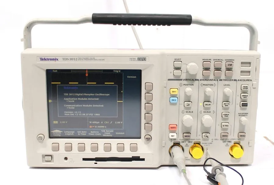 Осциллограф Tektronix TDS3012 2 CH Digital Phospor Oscilloscope 100 MHz, 1.25 GS