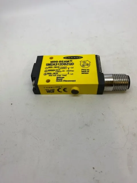 Фотоэлектрический датчик Banner SM2A312DBZQD Mini Beam Photoelectric Sensor — фото лота 2