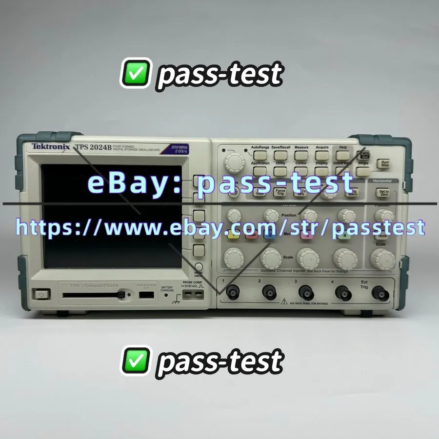 Осциллограф Tektronix TPS2024B 200MHz 2GS/s 4CH Oscilloscope Digital Storage