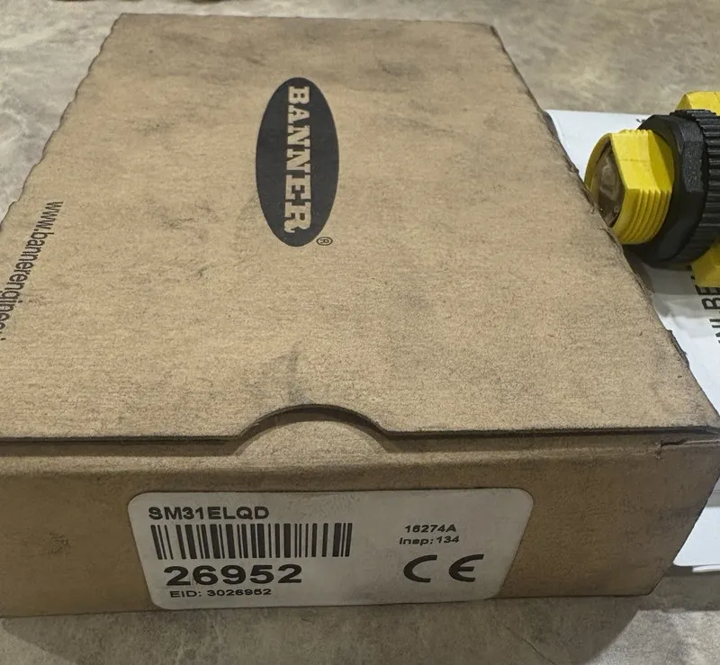 Фотоэлектрический датчик Banner SM31ELQD Mini-Beam Photoelectric Sensor