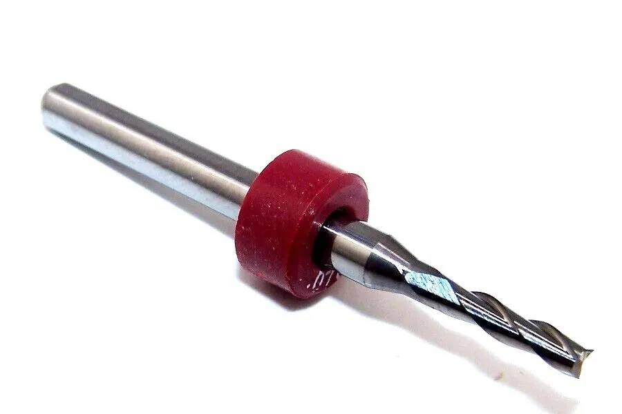 Режущий инструмент 2.00mm (.0787") CARBIDE END MILL 3 FLUTE WITH RING KYOCERA 17 — фото лота 1