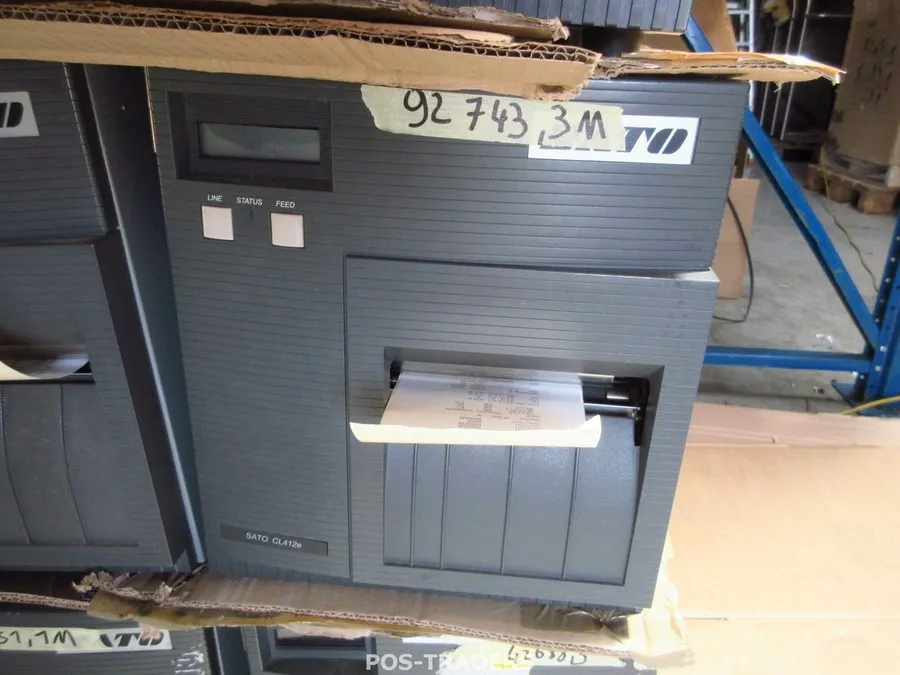 Принтер этикеток SATO CL412e Thermal Barcode Label Printer 104mm Printer PARALLE