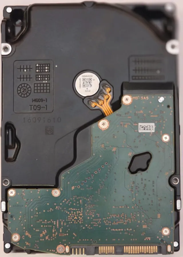 Сервер Toshiba 18TB 7.2K SAS 12Gbps 3.5" Server JBOD HDD MG09SCA18TA PARTS ONLY — фото лота 2