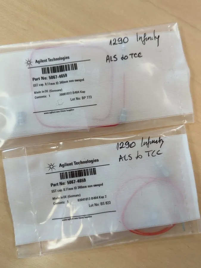 Хроматограф Agilent HPLC LC Capillary Lot 1290 Infinity 5500 G1316 5067 Stainles — фото лота 1
