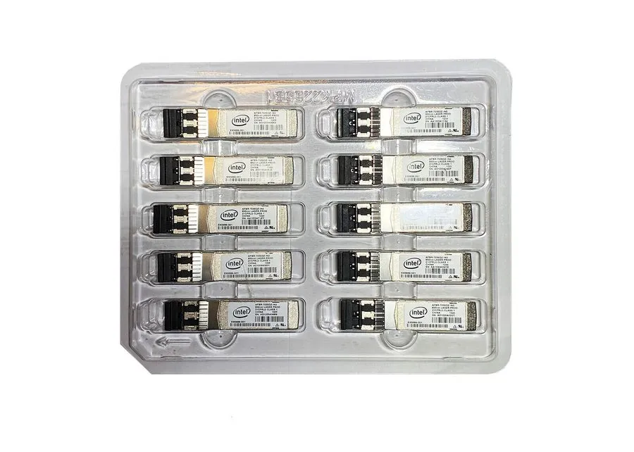 Трансивер Genuine Intel 10Gbe AFBR-703SDZ-IN2 E10GSFPSR E65689-001