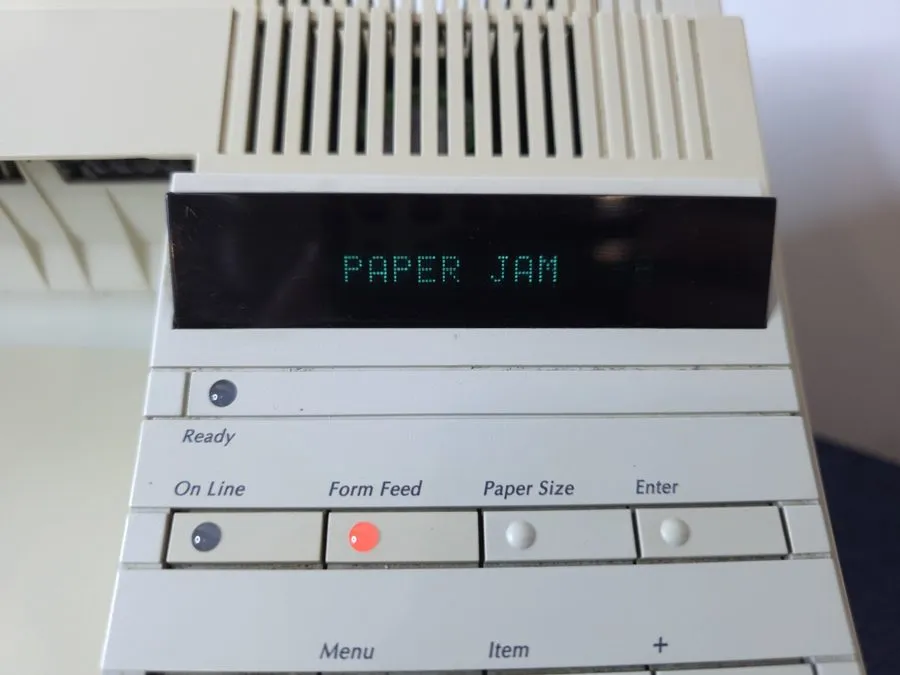 Лазерный принтер HP LaserJet 4 C2001A Laser Printer PostScript w/JetDirect, Tone — фото лота 4