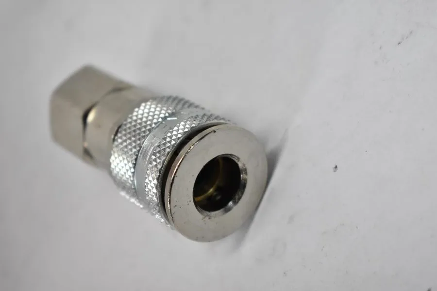 Быстроразъёмное соединение Parker RF-251-6FP Pneumatic Hose Coupler Brass, 1/4" — фото лота 2