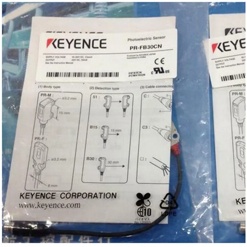 Фотоэлектрический датчик Keyence PR-FB30CN Photoelectric Switch Sensor