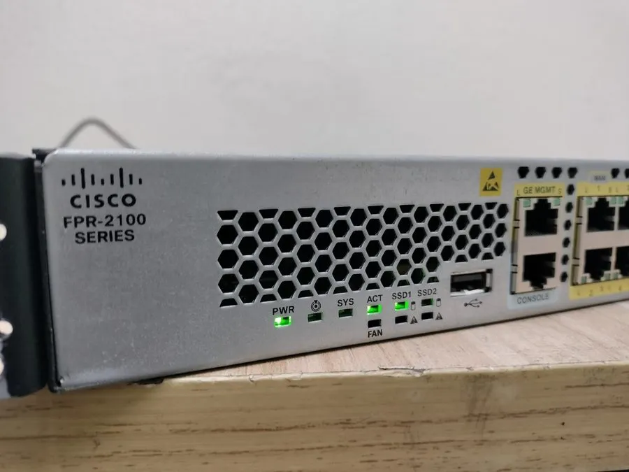 Межсетевой экран Cisco Firepower FPR-2110 Firewall 16GB RAM 100GB SSD FTD 6.x.x