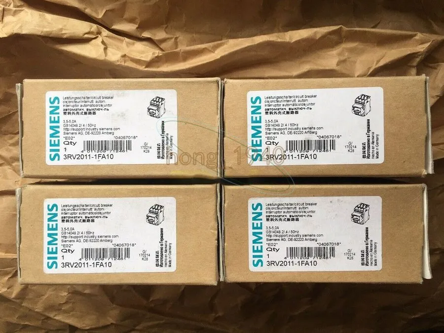 Автоматический выключатель Siemens 3RV2011-1FA10 motor protection switch circuit