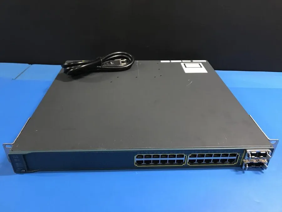 Коммутатор CISCO WS-C3560E-24TD-S 24 Port GE 2x 10GE (X2) IPB Image Switch