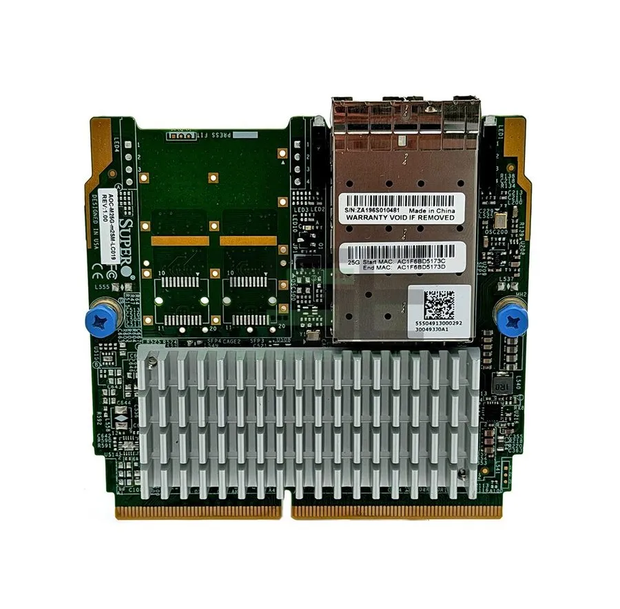 Кабель AOC-M25G-M2SM-LC019 Supermicro Dual SFP28 ports 25 Gbps — фото лота 1
