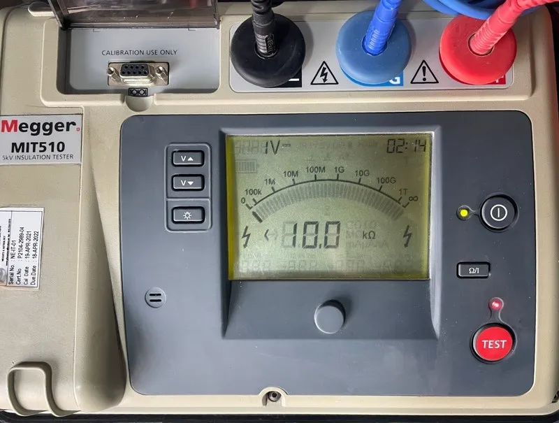 Тестер Megger Model: MIT510 Insulation Tester
