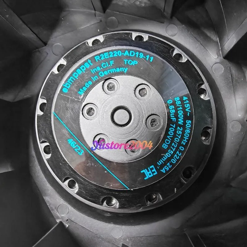 Вентилятор R2E220-AD19-11 Centrifugal Fan 415V 0.22/0.25A 88/100W — фото лота 2
