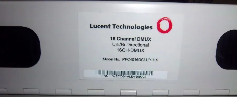 Оптический модуль Lucent 16 Channel MUX DWDM (Uni/Bi Directional) PFC4016MCLU01H — фото лота 1