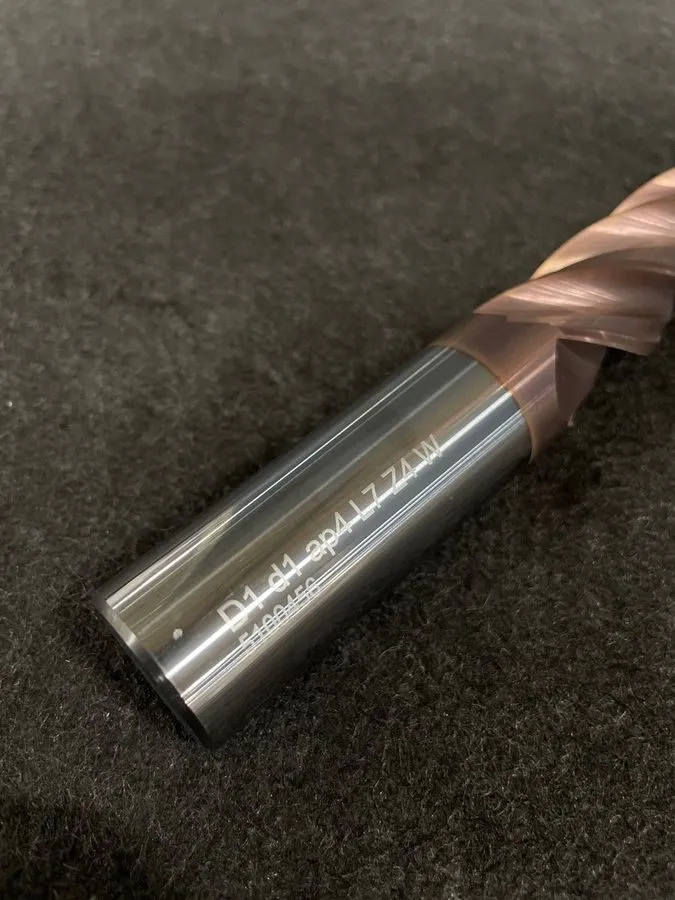 Режущий инструмент Iscar 3401355, 1” Dia, 4” LOC, 4 Flute, Solid Carbide End Mil
