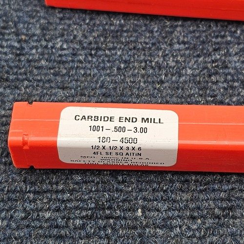 Режущий инструмент 180-4500 Carbide End Mill 1001-.500-3.00, 1/2" x 1/2 x 3/6 4F