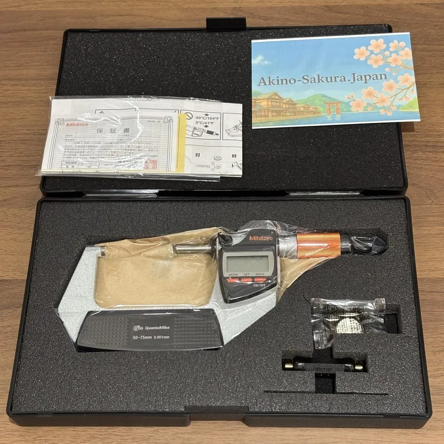 Микрометр Mitutoyo 293-142-40 MD-E75 Digimatic Micrometer 50-75mm 0.001mm IP65