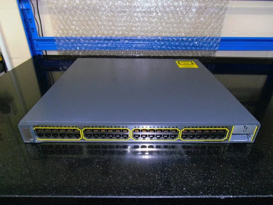 Коммутатор Cisco Catalyst 3750E WS-C3750E-48TD-S 48 Port Gigabit Switch 2 10Gb o