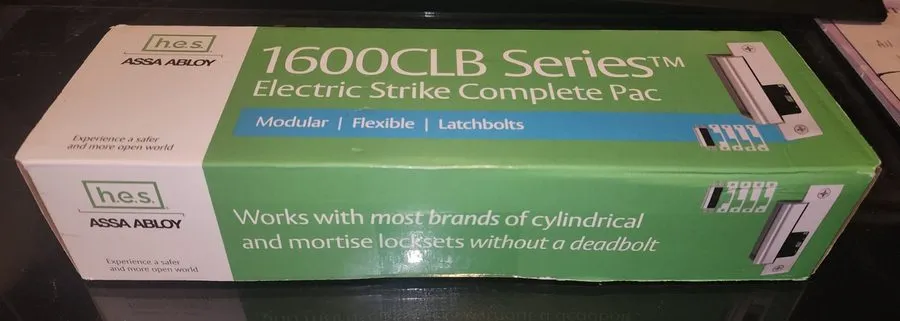 Оборудование видеонаблюдения h.e.s. ASSA ABLOY 1600CLB Series Electric Strike Co — фото лота 1