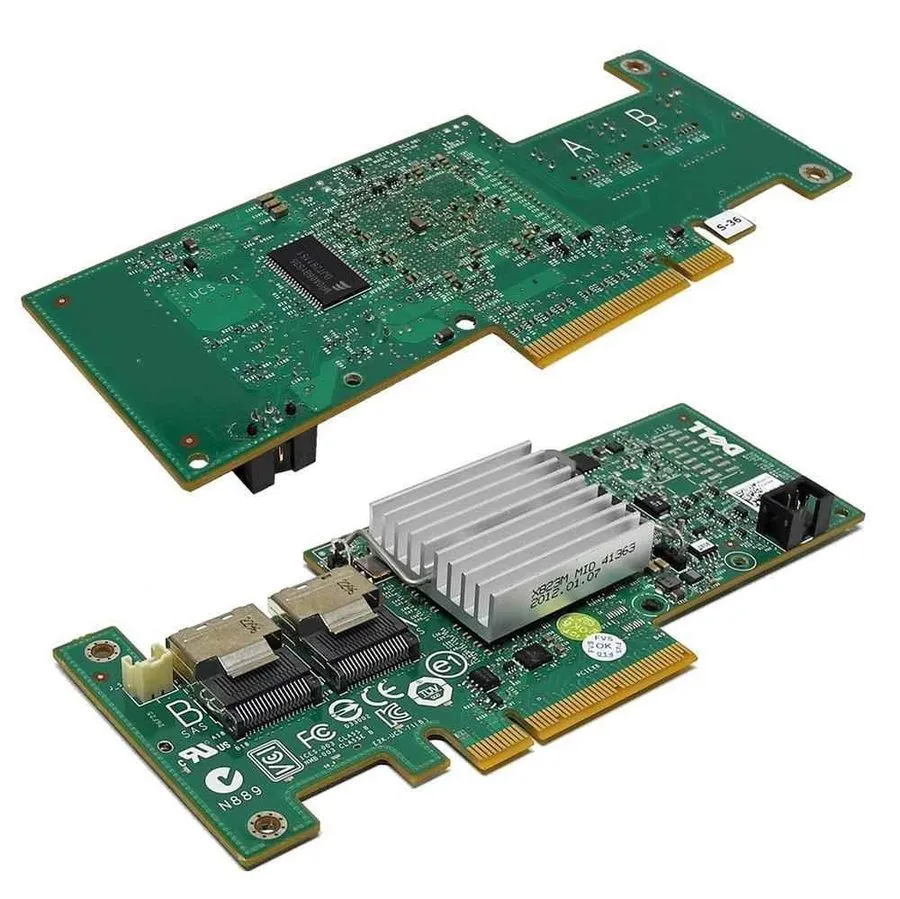 Контроллер DELL PERC H200 UCS-71 6Gb PCIe2.0 x8 512MB SAS RAID Controller 0H215J