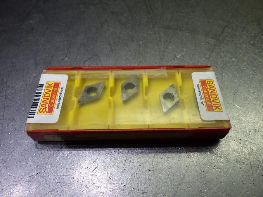 Режущий инструмент Sandvik 1 Sided CBN Tipped Carbide Insert DCMW 3(2.5)2 S0320E