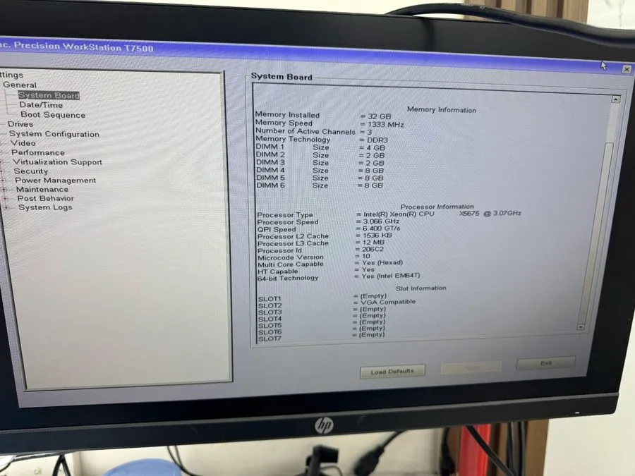Материнская плата Dell Precision T5500 Workstation 6FW8P 06fW8P Motherboard — фото лота 1