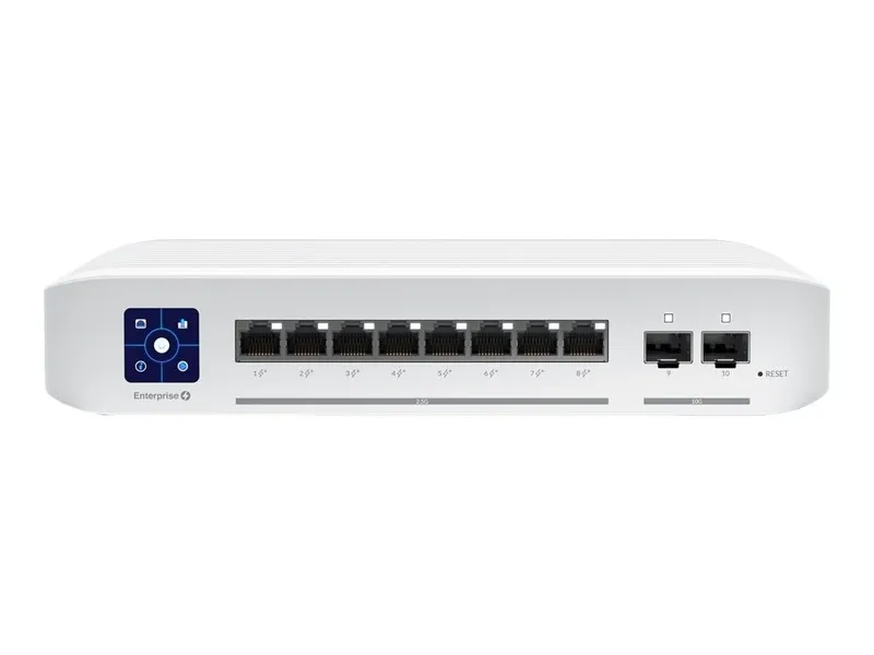 Коммутатор UNIFI Enterprise 8 PoE 8-port, Layer 3 switch USW-Enterprise-8-PoE