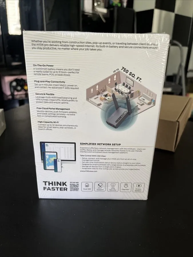 Маршрутизатор CSG M106pro LTE Gateway Router 4G LTE Cellular Wireless Router — фото лота 2