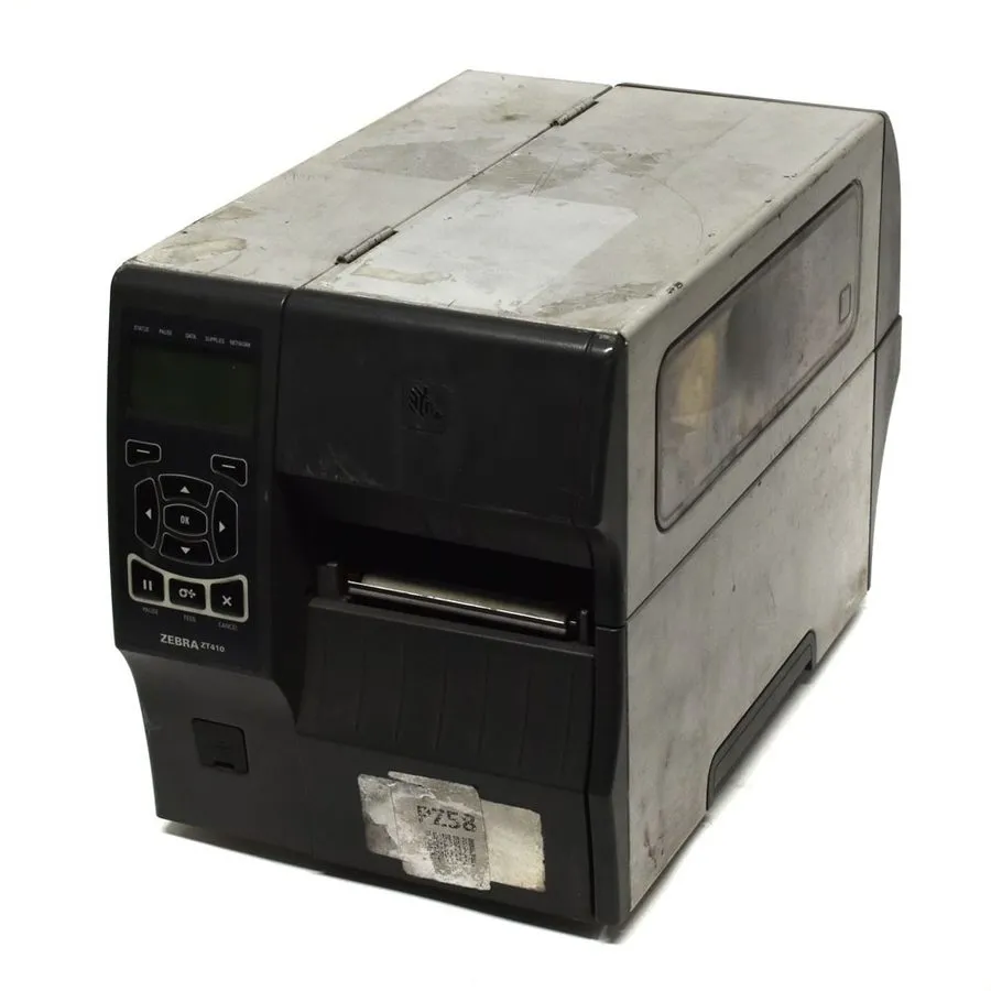 Принтер этикеток Zebra ZT410 ZT41043-T010000Z Industrial Label Printer Powers On
