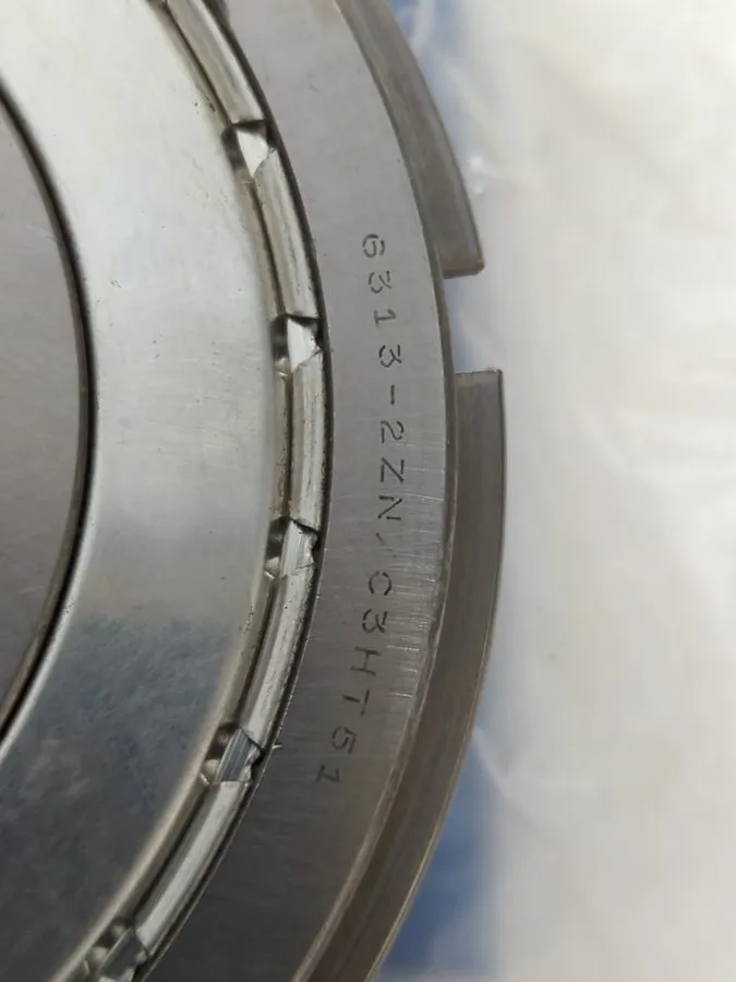 Подшипник 208963 Old-Stock; SKF 6313-2ZNRJEM Ball Bearing 65mm ID x 140mm OD x 3