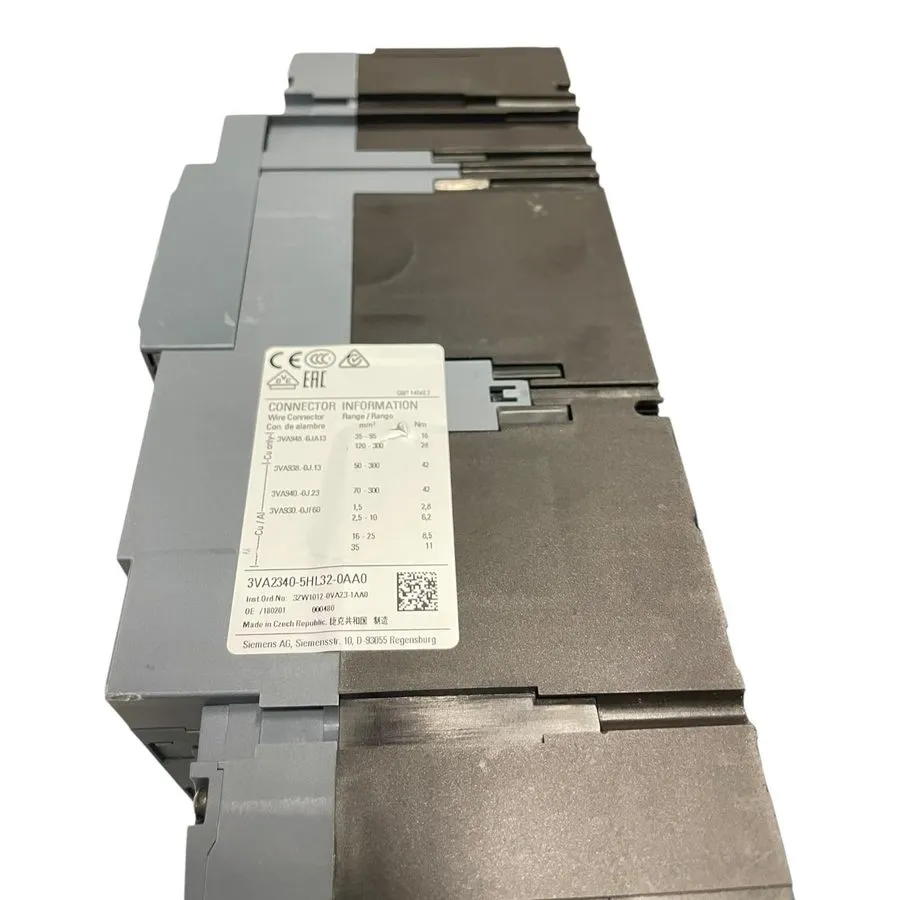 Автоматический выключатель SIEMENS moulded case circuit breaker 3VA2340-5HL32-0A