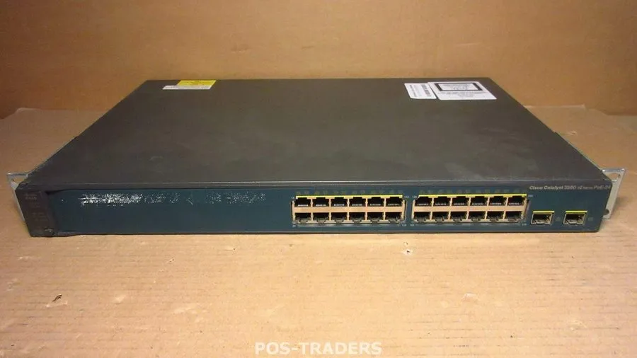 Коммутатор Cisco WS-C3560V2-24PS-S 10/100 24-Port PoE 2x SFP Gigabit Ethernet Sw