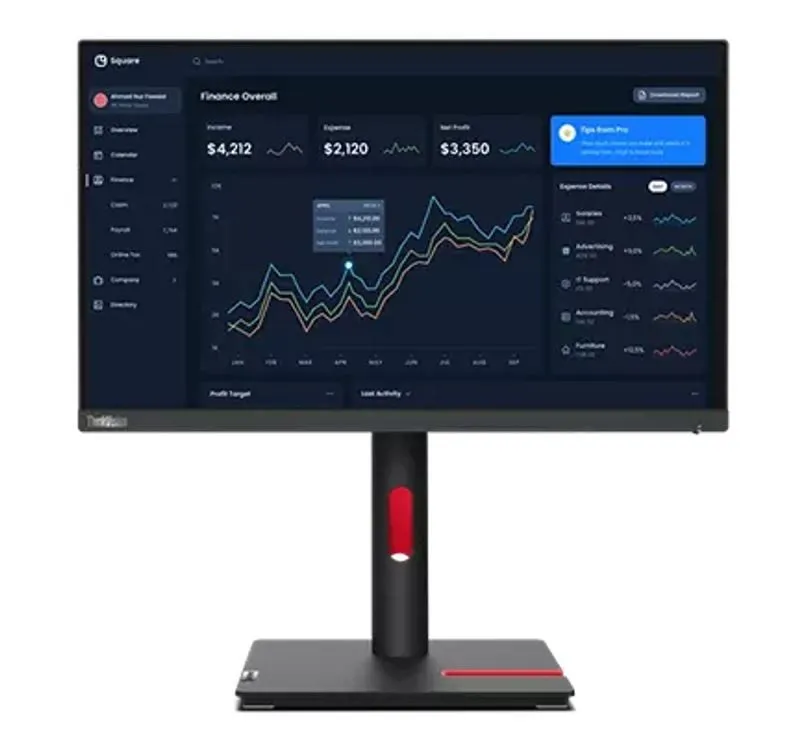 Монитор Lenovo ThinkVision T22i-30 21.5" FHD IPS 60Hz LED Flat Panel Monitor Bla