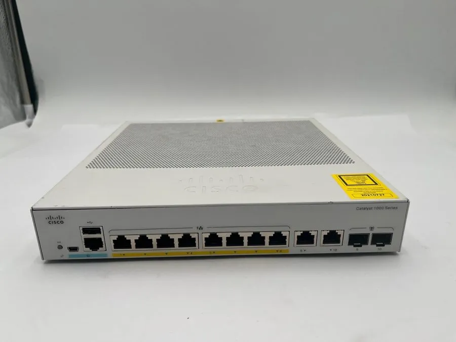Коммутатор Cisco C1000-8FP-2G-L Catalyst 1000 8-Port Gigabit PoE+ Managed Switch