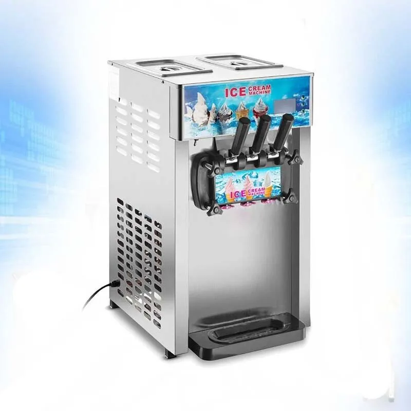 Оборудование для общепита 3 Flavor Soft Ice Cream Machine Commercial Soft Serve  — фото лота 2