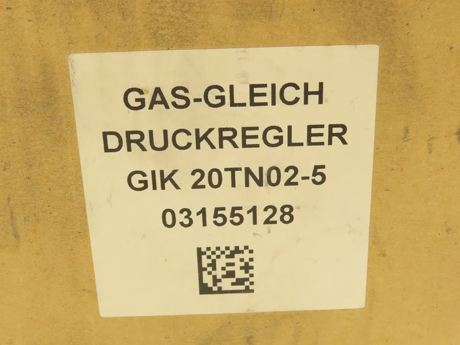 Трубопроводная арматура Kromschroder GIK 20TN02-5 Air/Gas Ratio Control Pressure