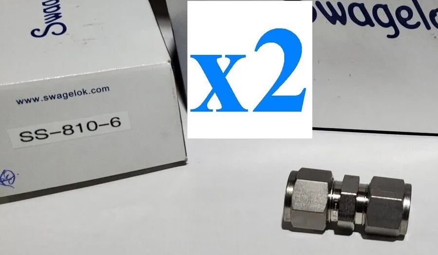 Фитинг 1 Swagelok Stainless Steel Union Fitting 1/2" OD Tube SS-810-6