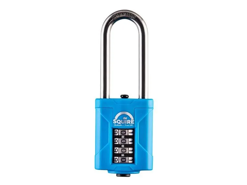 Такелажная скоба Squire Heavy-Duty Rustproof Marine Combi Padlock 50mm Long Shac