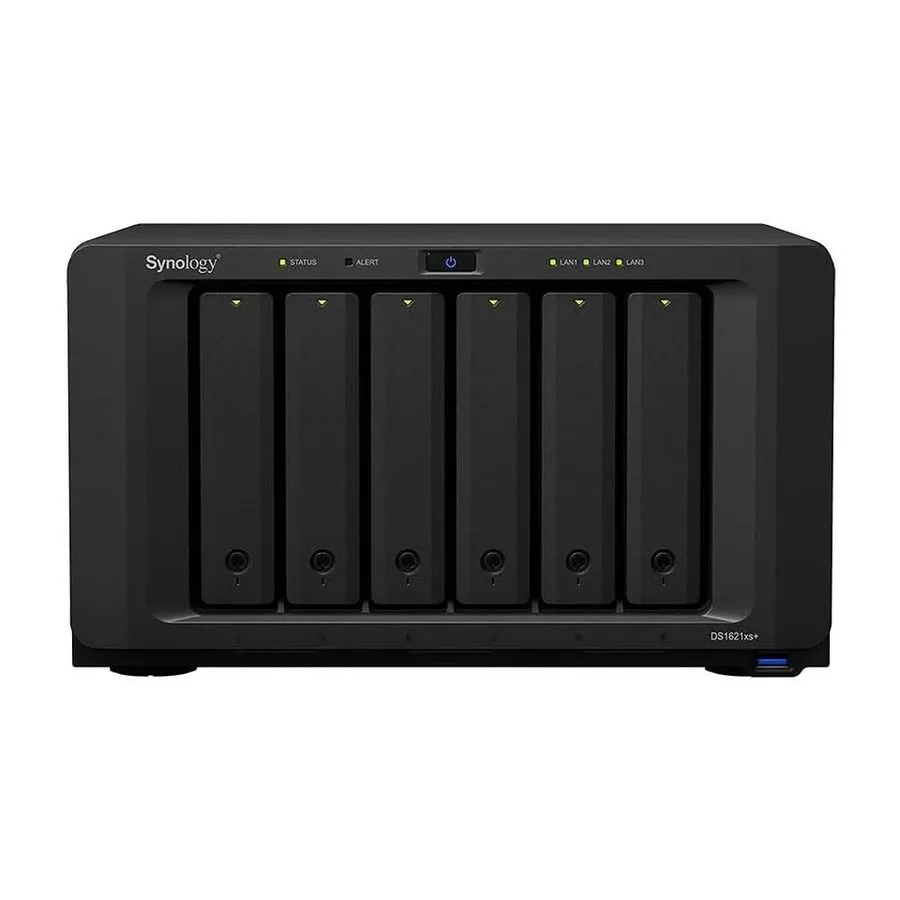 Дисковая полка Synology DiskStation DS1621xs+ NAS Enclosure and Synology E10G18- — фото лота 1