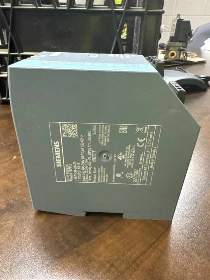 Блок питания Siemens SITOP PSU300S 24 V/5 A power supply 6EP1433-2BA20 — фото лота 1
