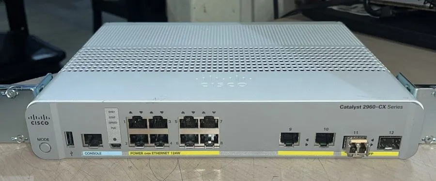 Коммутатор CISCO WS-C2960CX-8PC-L V03 SWITCH