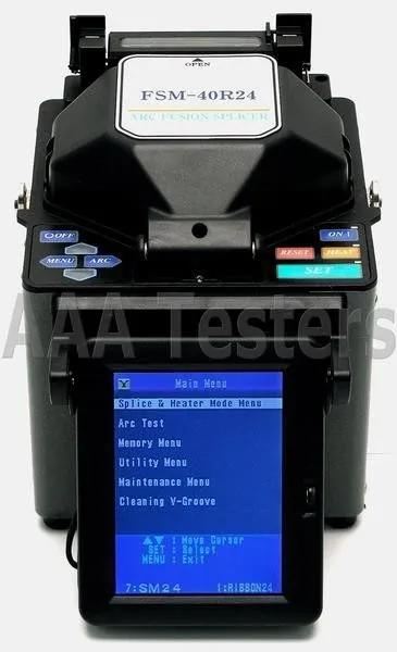 Сварочный аппарат Fujikura FSM-40R24 SM MM Single & 24 Fiber Ribbon Fusion Splic — фото лота 1