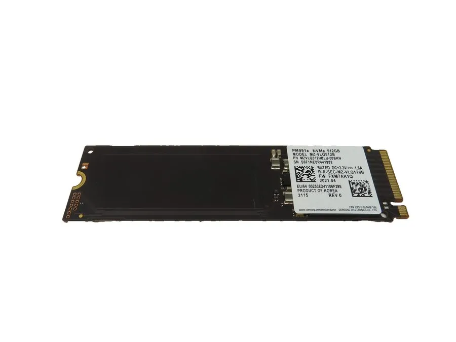 SSD-накопитель Samsung PM991a 512GB NVMe M.2 SSD MZVLQ512HBLU-00BH1 MZ-VLQ512B